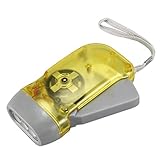 Aboiled 3 LED Dynamo Aufzieh-Taschenlampe Fackel Licht Hand Presse Kurbel Camping