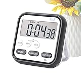 Digitaler Timer Für Und Studium. Multifunktionaler Kochtimer Für Studium, Bad, Fitnessstudio, Sport, Klassenzimmer Tragbarer Küchentimer – Digitale Countdown-Countup-Uhr |