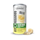 Layenberger Fit+Feelgood Slim Shake Powder, Mahlzeitersatz für 12 Portionen mit je 213 kcal (1x 396 g) - Banane-Quark