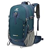 SKYSPER Wanderrucksack 30L Trekkingrucksack Wasserfest mit Rückenbelüftung und Netzrücken Tagesausflüge mit Hüftgurt für Outdoor Daypack