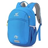 SKYSPER Kinderrucksack 10L Wanderrucksack mit Brustgurt Jungen & Mädchen, komfortabler Tagesrucksack Reiserucksack Kinder