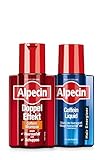 Alpecin Doppel-Effekt Coffein-Shampoo & Coffein-Liquid - 2 x 200 ml - Set gegen Haarausfall und Schuppen | Tonic zur Stärkung der Haarwurzeln | Shampoo mit Doppelwirkung gegen Haarausfall und Schuppen