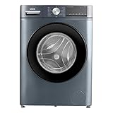 CHiQ CFL100-14586IM3XBW, Frontlader-Waschmaschine, 10 kg, 1400 Umdrehungen pro Minute, Counter Depth, große Trommel, Inverter-Motor, Dampfwäsche, Schnellreinigung, Kindersicherung, 60x58×85cm