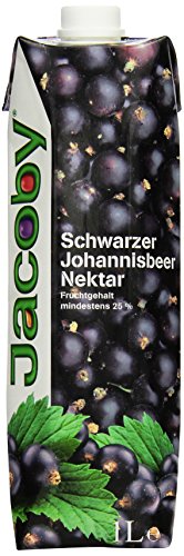 Jacoby Johannisbeernektar schwarz, 6er Pack (6 x 1 l)