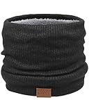 Kavya Schlauchschal Herren Winter, Ski Halstuch Motorrad Halswärmer Damen Warm Nasenwärmer Ski Maske Männer Fleece Loop Schal Herren Schal Winter Winddichte Multifunktionstuch