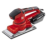 Einhell Schwingschleifer TE-OS 2520 E (250 W, 115x230 mm, Drehzahlanpassung, Absaugadapter, Klett-Schleifpapier P120, Koffer)