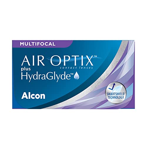 Air Optix plus HydraGlyde Multifocal Monatslinsen weich, 6 Stück / BC 8.6 mm / DIA 14.2 mm / ADD HIGH / -4.5 Dioptrien