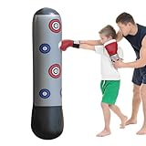 Aufblasbare Stanztasche für Kinder, aufblasbarer Boxsack für Kinder | Niedriges Kind - 63 Zoll Kickboxing Fitnesswerkzeug für Kinder im Alter inkl