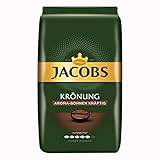 Jacobs Krönung Aroma Bohnen Kräftig, ganze Bohnen, Kaffeebohnen, Kaffee, 500g