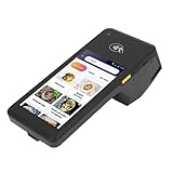 Fockety POS-Bondrucker, 5in Bildschirm 4G WiFi 1D 2D QR NFC Handheld-PDA-Drucker 5.0MP Autofokus Rückseitenkamera Nahtlose Konnektivität 58mm Thermodrucker für kleine Unternehmen