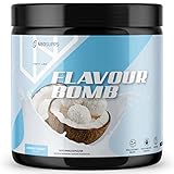 Neosupps Geschmackspulver Cocounut Cream 250g, Kalorienarmes Flavour Pulver zum Süßen, einsetzbar für Lebensmittel & Getränke, ohne viel Zucker & Kalorien, geprüfte Qualität, Made in Germany