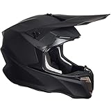 Crosshelm Motocross Enduro Helm Integralhelm Motorradhelm RALLOX 806 Größe XL matt schwarz