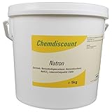 5kg Natron (Backsoda, Natriumhydrogencarbonat, Natriumbicarbonat, NaHCO3 in Lebensmittelqualität E500ii