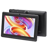 TopLuck Tablet 7 Zoll, Android Tablet, Dual Kameras, Wi-Fi, Bluetooth, GPS, Schwarz