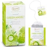 Ronnefeldt Teavelope Green Angel, Aromatisierter Grüner Tee mit Birne-Pfirsichgeschmack, Bio-Qualität, Teebeutel (25 x 1,5 g)