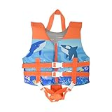 Schwimmweste Kinder 4-6 Jahren-Rettungsweste Kinder und Mädchen mit verstellbaren Schnallen & verstellbaren Sicherheitsgurten