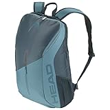 HEAD Unisex – Erwachsene Tour Backpack Tennisrucksack, Cyan/blau, 25L
