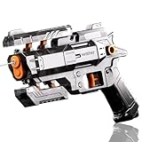 Kaezuy Nerf Elite 2.0 Verknüpfungs-Wasserpistole Mit 200ml Tank 4-6m Reichweite Transparentes Sniper-Design Ergonomischer Anti-Rutsch-Griff Für Outdoor-Spiele Kinder Und Erwachsene (C)