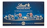 Lindt Schokolade - Royal Pralinen | 300 g | Pralinés-Schachtel mit 30 feinsten Pralinen in 15 königlichen Sorten mit und ohne Alkohol | Pralinengeschenk | Schokoladengeschenk