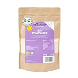 RheinNatur Bio Kokosmehl 500 g - Fein gemahlenes Mehl, ideal zum Backen - Reines Naturprodukt mit Antioxidantien & Ballaststoffen - Vegan, Low carb