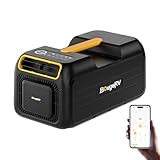 BougeRV Mobile Klimaanlage 3500 BTU, 5 in1 Mobiles Klimagerät, AC 100V-240V, 3 m Luftzufuhrentfernung, 15 Sek. Schnellkühlung, Mini Klimaanlage mit Griff, Geeignet für Wohnmobil, Zelt, Lkw, Camping