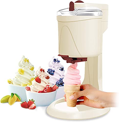 NXX Eismaschine Mit Kompressor Softeismaschine Für Zuhause Ice Cream Machine 1L Aluminiumfolie in Lebensmittelqualität Slush EIS Maschine Frozen Yogurt Maschine Eismaschine