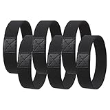 6 Stück Schnürsenkel Fixierband, 2 cm x 18 cm Schnürsenkel Fixierband Fussball, Verhindern Dass die Fußballschuhe Sich Lösen, Gegen Sich Lösende Schleifen, Reißfeste Triathlon Schnürsenkelhalter