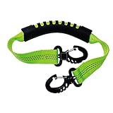 Skiträgergurt, Skiträgergurt, Schlittschuhgurt, Skischuh-Riemen, verstellbarer Gurt für Snowboard, Schlittschuhe, Schultergurt, Sportzubehör, grün, Consulte la descripción
