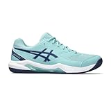 ASICS Herren Gel-Dedicate 8 Padel Sneaker, Teal Tint Thunder Blue, 44 EU