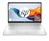 HP Laptop | 17,3' FHD Display | AMD Ryzen 7-5700U | 16 GB DDR4 RAM | 512 GB SSD | AMD Radeon Grafik | Windwos 11 Home | QWERTZ Tastatur | Natural Silver