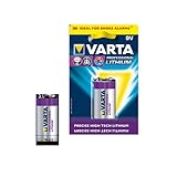 Varta Lithium Batterie (9V-Block, 1200mAh)