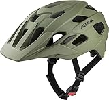 ALPINA PLOSE MIPS - Sicherer und Komfortabler MIPS Enduro & MTB Fahrradhelm Mit Antibakteriellen Polstern Für Erwachsene, optimaler Schutz, Olive matt, L (57-61 cm)