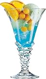Batania 6er Set Eisbecher/Eisschalen 'Palmier' | 370 ml | Ideal für Desserts, Eiscreme und mehr | Stilvolles Design für jeden Anlass