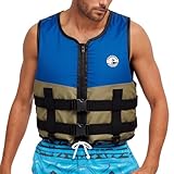 Generisch Schwimmweste Erwachsene Rettungsweste für Erwachsene & Kinder Auftriebsweste Schwimmhilfe Verstellbare für Sup Kajakfahren Surfen Wassersport Bootfahren Sicher und verschleißfest