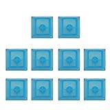 Matte Frosteds Transparents Keycaps Original Height PC Keycaps for Mechanical Keyboards with High Light Transmission Mechanical Keyboards