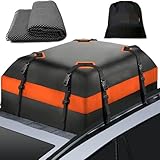 ZDHXZYQ Auto Dachbox Taschen für FIAT UNO Furgao Van 500L 500X Idea Tipo 124 Spider 500 TIPO, Wasserdicht Faltbare Dachkoffer, Sonnenschutz und staubdichtes,mit Anti-Rutsch-Matte.