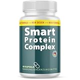 Smart Protein Komplex Kapseln | Sehr beliebt bei Sportlern | Premium Qualität | Inhalt 60 Kapseln | 1x