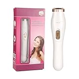 Körperhaartrimmer, Bikini-Bereich & Intimrasierer, Wasserdichter & Wiederaufladbarer Rasierer mit Wechselkopf für Intimbereich, Achseln, Beine, Arme und Gesicht