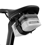 ROCKBROS Fahrrad Satteltasche Mini fahrradtasche wasserdichte und Leichte Sattelstützentasche für Rennräder MTB Kompakt und Tragbar Fahrradzubehör
