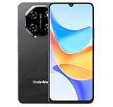 Blackview Shark 6 5G KI-Smartphone ohne Vertrag, 12GB+128GB, 6,88' HD+ 120Hz Display, 3 Integrierte KI-Assistenten, 16MP+8MP Kamera, 5000mAh Akku, Dual 5G Dual SIM, Android 15, GPS NFC, Schwarz