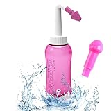 Nasenspülflasche Nasenspülset 300ml Neti-Topf Nasen-Spülung Tragbares Nasendusche Nasenwaschreiniger für Erwachsene und Kinder