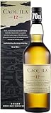 Caol Ila 12 Jahre Single Malt Whisky - 43 % vol - 70 cl - Scotch Whisky - Torfiger Whisky aus Islay - Erkennbare Rauchigkeit - Frisch - Süß fruchtiger und weicher Körper