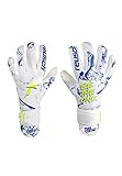Reusch Torwarthandschuhe Pure Contact Silver Junior mit sehr gutem Grip und Innennaht Schnitt, 6.5