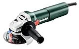 Metabo Winkelschleifer W 1100-125 – 603614000 – Mit verdrehsicherer Schutzhaube und Wiederanlaufschutz – Nennaufnahmeleistung: 1100 W – 2.5 m Kabellänge
