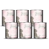 MjAMjAM - Premium Nassfutter für Katzen - Kitten saftiges Hühnchen mit Lachsöl, 6er Pack (6 x 800 g), getreidefrei mit extra viel Fleisch