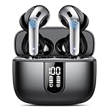 Bluetooth Kopfhörer, In Ear Kopfhörer Kabellos Bluetooth 5.3 mit 50H Tiefer Bass, 2024 Neue Kabellose Kopfhörer Noise Cancelling Earbuds mit 4 ENC Mic, IPX7 Wasserdicht Ohrhörer, USB-C