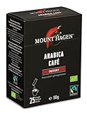 Mount Hagen Bio FT Naturland Instant Kaffee Sticks, 25x2g