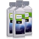 Philips Saeco Entkalker, Originalprodukt, 250 ml Flasche, 4er Pack