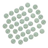HOODANCOS 39 Stück Lava Stein Aromatherapie Diffuser Perlen Natürliche Vulkangestein für Auto Zuhause und Büro Langanhaltende Duftfreisetzung Sicher für Ätherische Öle