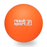 ResultSport Lacrosse, Plantarfasziitis, Fußmassage, Triggerpunktmassage, Tiefengewebe, myofasische Linderung (Orange)